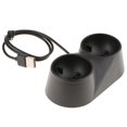 thumbnail image 1 of Estación De Carga De Carga, Soporte Doble De Soporte De Soporte De Cuna USB Para Mover (negro) Macarena Base de carga de controlador dual, 1 of 8