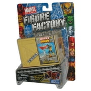 Marvel Build Figure Factory (2005) Toy Biz X-Men Cyclops w/ Crate