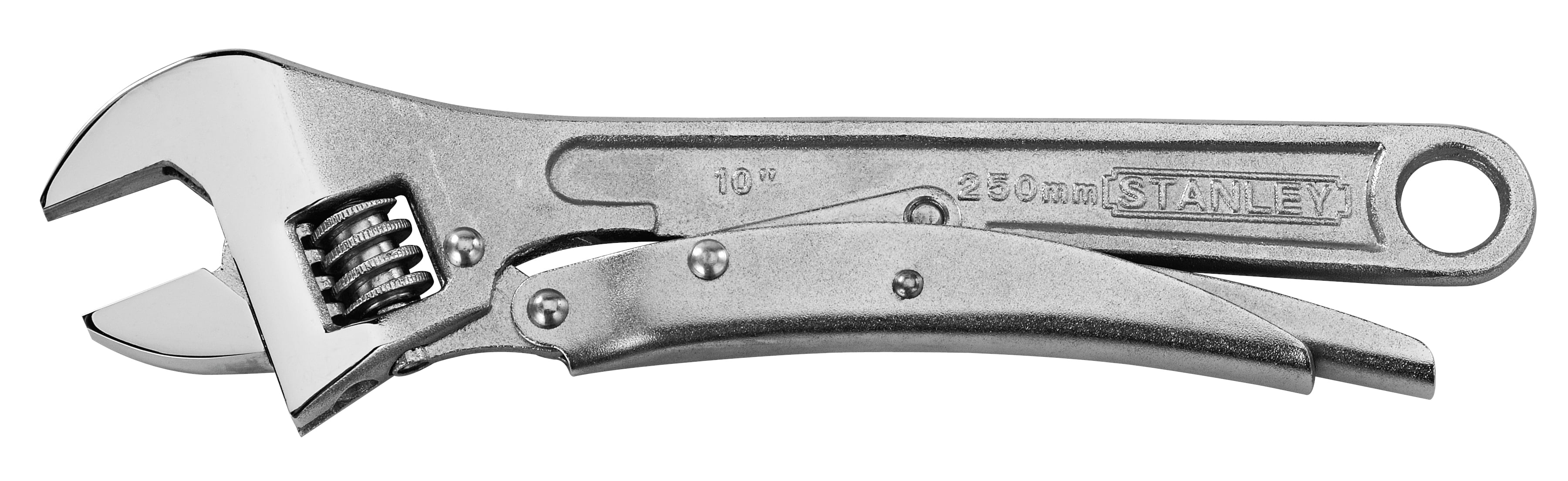 Stanley MaxGrip 10 in. Locking Adjustable Wrench 85-610