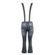 thumbnail image 5 of Gibobby Mono Bombachos Mamelucos con pechera rasgada de mezclilla lavada Monos de mezclilla Monos de mezclilla para mujer Pantalones casuales para mujer(Gris， XXL), 5 of 5
