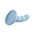 thumbnail image 3 of Jaspar 6in Silicone Dildo Blue, 3 of 4