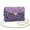 Purple Leopard Print, variant on Pzuqiu Cat Cross body Bags for Women Leather Minimalist Practical Women Crossbody Bag with Chain Strap Trendy Lightness Exquisite Small Leather Crossbody Bags for Daily Life