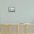 thumbnail image 2 of Stupell Industries Nautical Beach Ocean Post Panoramic Cloudy Sky , 14 x 11, Design by Martin Podt, 2 of 5