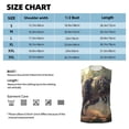 thumbnail image 6 of Pofeuu Jungle Dinosaur Print Men's Muscle T-Shirt, Sleeveless, Muscle Tank, Classic Muscle Tee Top For Men Casual Sleeveless Muscle T-Shirt Trendy Clothes-Medium, 6 of 7