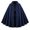 Blue, variant on HXWCHs Solid Color Gothic Victorian Court Dress Women's Vintage Fitted Waist Party Gown Dark Green One Size