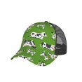 thumbnail image 7 of Picia Cows With Calfs Green Pattern Trucker Hat,Baseball Cap,Sun Protection Cap,Stylish Headwear,Leisure Cap,Outdoor Sports Cap, 7 of 7