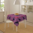 thumbnail image 4 of Wukai Leopard Print Waterproof Tablecloth for Kitchen Dining, Fits Square Tables for 2-4 Seats -54"x54", 4 of 7