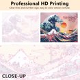 thumbnail image 2 of TISHIRON Paint by Numbers Kit for Kids & Adults Beginner - 16" x 20" Ocean Wave DIY Paint by Numbers Kits with 3 Paintbrushes and Acrylic Pigment - The Great Wave Off Kanagawa(Frameless), 2 of 7