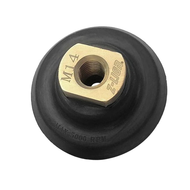 Semi Rígido M14 Diamond Pulido Soporte De Respaldo De Goma Respaldo 5 Pulgadas Sunnimix Almohadillas de respaldo semi rígidas