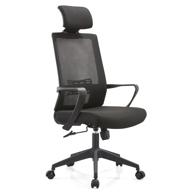 Reclining Ergonomic High Back Office Chair ,Mesh Chair W/ Headrest