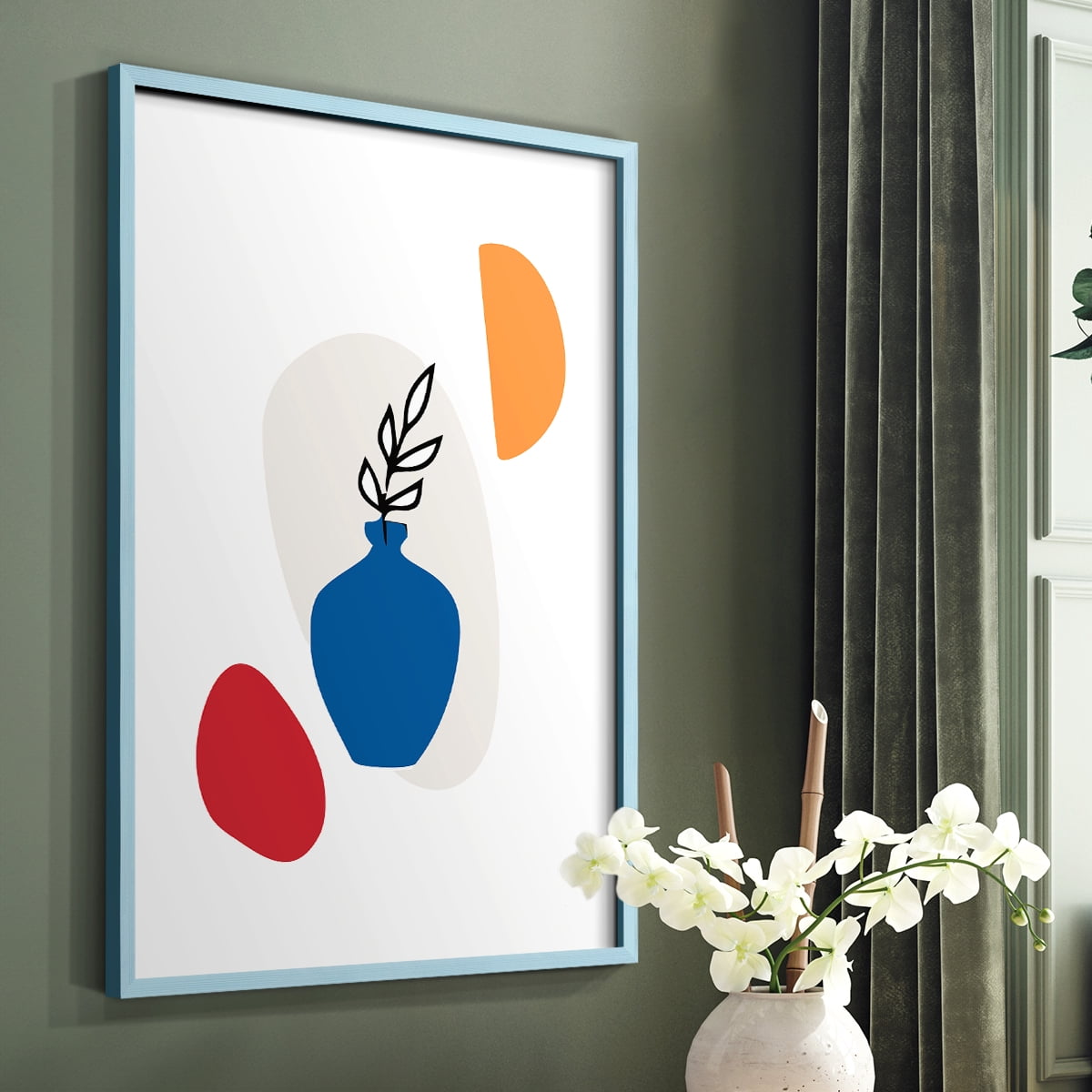 Matisse CCXC in Solid Wood 8 x 10 Framed Print