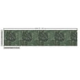 thumbnail image 3 of Tropical Fabric by the Yard, Exotic Pattern of Monstera Leaves Hawaiian Plantation, Upholstery Fabric for Dining Chairs Home Decor Accents, Grey Reseda Green by Ambesonne, 3 of 5