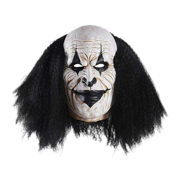 Máscara de aterradora de Halloween, máscara aterradora de Halloween, accesorio de fiesta, máscara completa para la cabeza, máscara completa