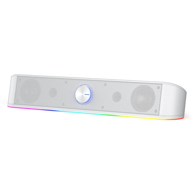 Barra de sonido de sobremesa Redragon GS560 RGB 2.0 Canal Blanca