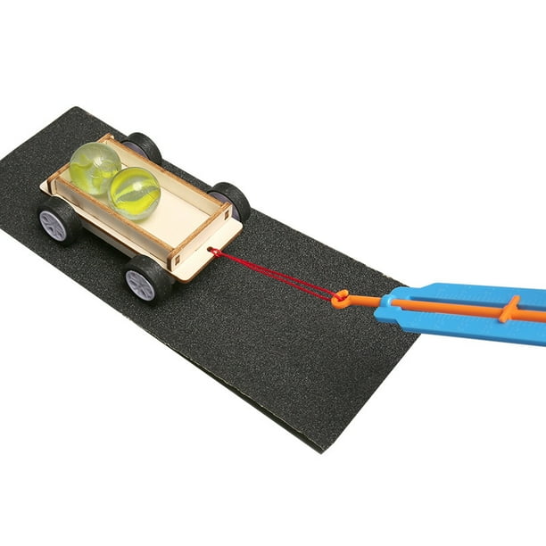 Kit STEM para coches de fricción, experimentos científicos DIY para niños