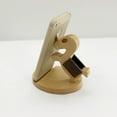 thumbnail image 4 of Pavo Horse Shaped Phone Bracket Simple And Modern Style Wooden Mobile Phone Holder, 4 of 6
