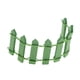 thumbnail image 4 of Valla de jardín en miniatura, valla decorativa, realista, bricolaje, estaca de madera, juguete de imitación. Verde, 4 of 9