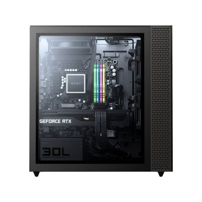 HP OMEN - 30L Gaming Desktop - AMD Ryzen 7 - 16GB Memory - NVIDIA® GeForce  RTX 3060 Ti - 1TB SSD - Shadow Black PC Computer GT13-1194