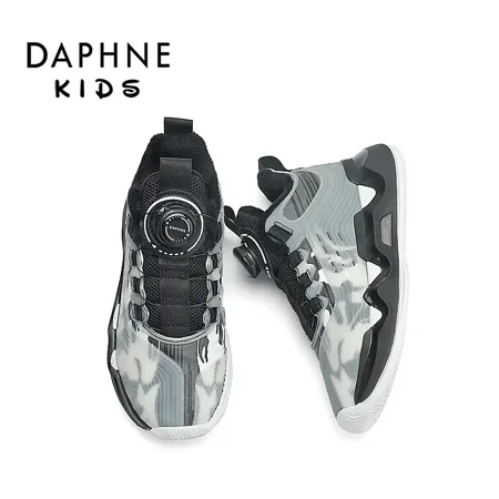 

GEDER-S2 DAPHNE Girls Casual Luminous Sneakers Fleece Thermal Breathable Lace-up Running Shoes For Autumn And Winter
