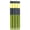 Abstract Striped Olive, Indigo & Jasmine, variant on - 25cm / 10'' H Striped Opaline, Pompadour & Rust Eco Dinner Candles, Gift Box of 4