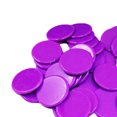 thumbnail image 2 of Boyijia 100PCS/Set Plastique 19mm Puces Marqueurs de Couleur Multiples Amusant Club Familial Enfants Jeu Fournitures Compter Math Jouets, 2 of 8