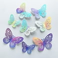 thumbnail image 4 of CCOCC Wall Paper,Stunning Gradient Effect Wall Decals,3D Butterfly Shape Wall Decals,Style3, 4 of 4