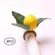 thumbnail image 4 of 4 Unids Servilleta Hebilla Decoración Amarillo Hecho Accs Servilletero Titular para Boda Día de Acción de Gracias Hotel, 4 of 9