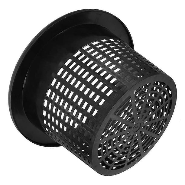 Maceta grande, cubo, red, cestas de malla hidropónica, vasos, macetas para hidroponía, fondo de cubeta, colador, pl