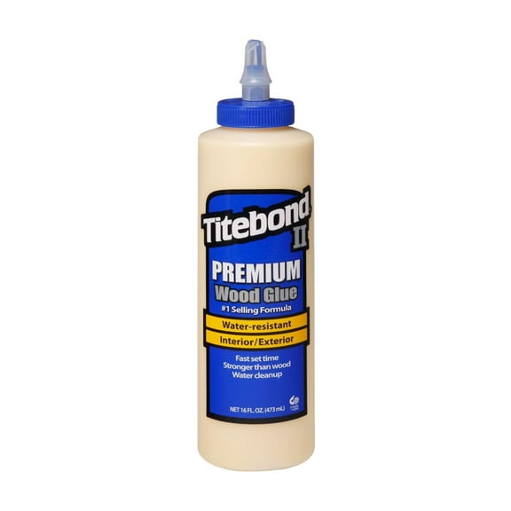 Titebond II 16 oz. Premium Wood Glue, Honey Cream Color