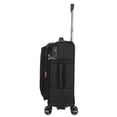 thumbnail image 4 of Swiss Tech 20in Softside Carry-on Luggage with 8-Wheel Spinner, Black, 4 of 14