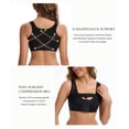 thumbnail image 3 of MANIFIQUE Surgical Bra Compression Post Surgery Bra for Women Front Closure Bra with Breast Support Band, 3 of 8