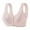 Pink, variant on Bras for Older Women Front Closure Full Coverage Push Up Comfortable No Underwire Seamless Plus Size Everyday Bra,Purple,42 C