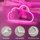 thumbnail image 2 of Planet Neon Signs LED Night Light Luces de neón Carga USB / Luces de pared de neón con pilas Luces decorativas de neón para el hogar Dormitorio Bar / Navidad / Boda / Fiesta de cumpleaños Xemadio WMZL-642-5, 2 of 7