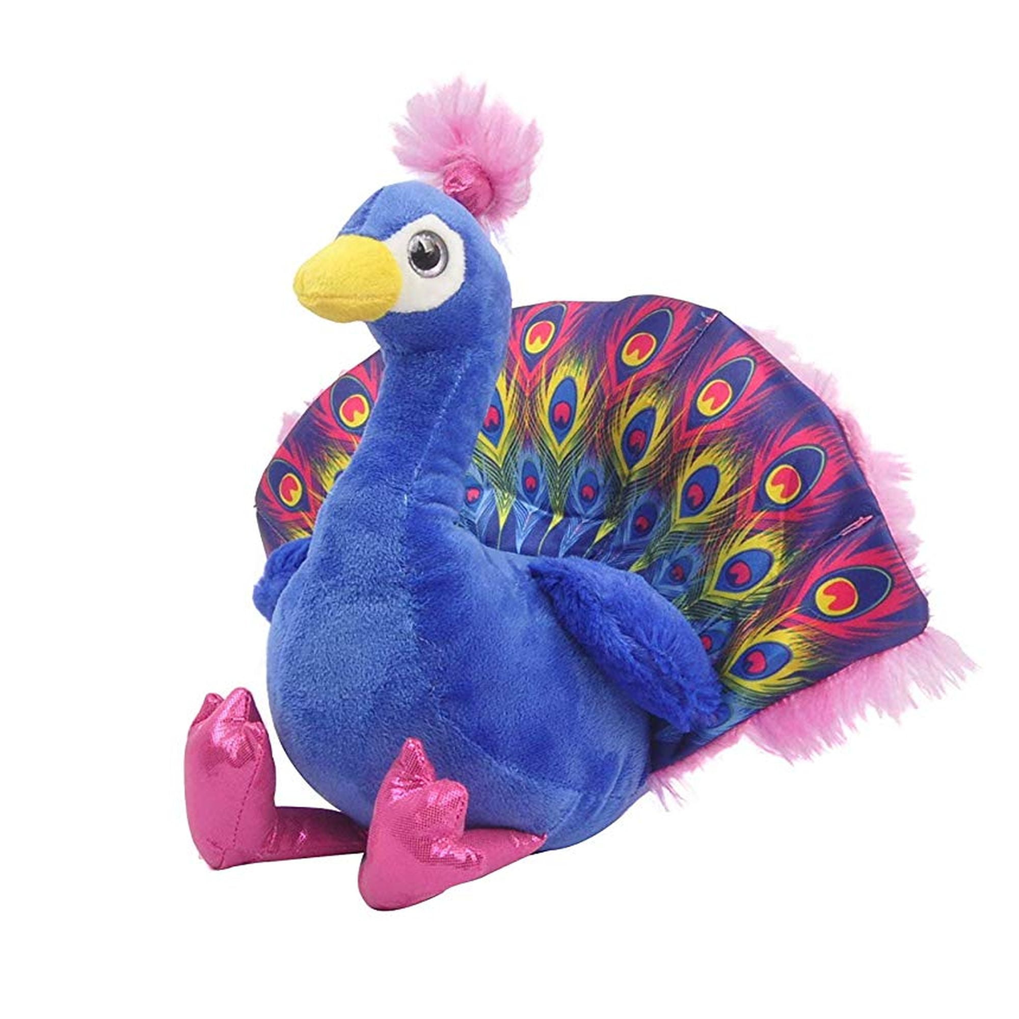 peacock plush