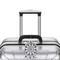 thumbnail image 5 of Pofeuu Mandala Floral Line Art Print Luggage Tags, Privacy Cover ID Label with Stainless Steel Loop and Address Card for Travel Bag Suitcase-4 PCS, 5 of 5