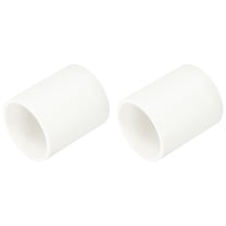 40mm Pipe Coupling Adapter, 2Pcs Pipe Fittings, White