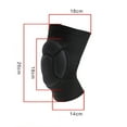 thumbnail image 6 of SPRING PARK 1 Pair Knee Support Brace Sponge Pad Sleeve Protect Football Basketball Sports, 6 of 6