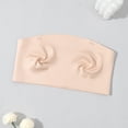 thumbnail image 5 of Dwellite Push Up Strapless Bras for Women Supportive Bandeau Bra Wireless No Underwire Padded Tube Bra Complexion 34, 5 of 7