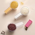 thumbnail image 5 of Measuring Spoons - Food-Grade Flour Shovel, Food Scoop, Restaurant Baking Treat Bakery Coffee Bean Powder Measuring Scoop, Dishwasher Safe, 1Pc, for Measuring Wet Dry Indgredients(White,5x2.3"), 5 of 7