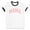 White/Black, variant on Pink Arched Mama Ringer Tee Shirt Unisex Large White/Black