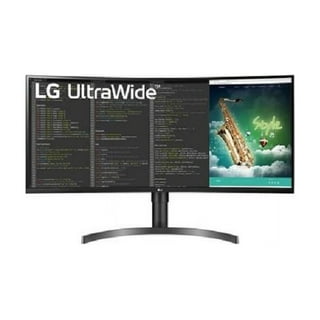 LG UltraWide QHD 34-Inch Computer Monitor 34WP65C-B, VA with HDR 10  Compatibility and AMD FreeSync Premium, Black