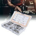 thumbnail image 4 of M5  Assortment Kit, Wear Resistant Standard Thread Hex Flange  Screw Fasteners 70Pcs  For Electrical Repair For Machinery Production, 4 of 8