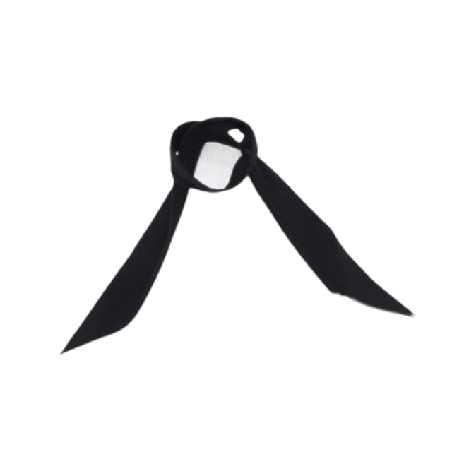 arctrm Action Figure Scarf Fabric Miniature Scarf Accessory Collectible 1/12 Scale Doll Black