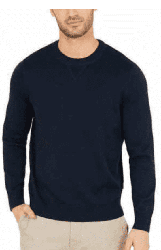 blue nautica sweater