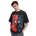 thumbnail image 4 of Spider-Man 230g Vintage Washed Drop Shoulder T-Shirt - Iron On, 4 of 7