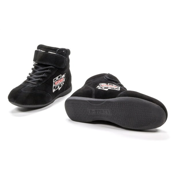 GFORCE 0235115BK Driving Shoes and Boots GF235 RaceGrip MidTop Shoes