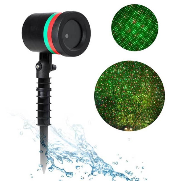 Lámpara de césped Irfora Jardín al aire libre Césped Efecto de escenario Luz Hada Cielo Estrella Proyector Luces Impermeable Paisaje Parque Navidad Lámpara decorativa Irfora Lámpara de césped