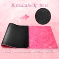 thumbnail image 5 of ATTACK SHARK CM02Pro Gaming Mouse Pad XXL Speed Esports Desk Mat Waterproof Surface Stitched Edges Anti-Slip Rubber Base 35.43” x 15.75” x 0.16”,Pink Contour, 5 of 10