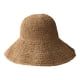 thumbnail image 5 of Sombrero de pescador Jumpingount plegable de paja color Beige 56-58 cm, 5 of 6