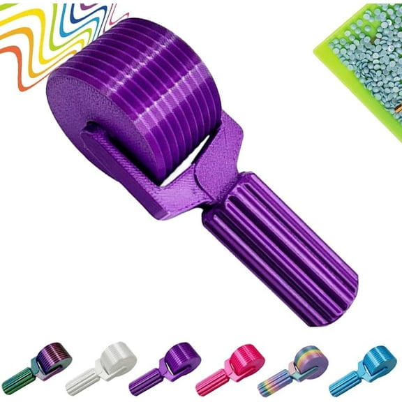 3D Printed Diamond Painting Roller Tool, Handmade DIY Diamond Art Roller Tool, Pressure Diamonds Wheel Fixer for Smooth Pressing, Diamonds Painting Tools Accessories